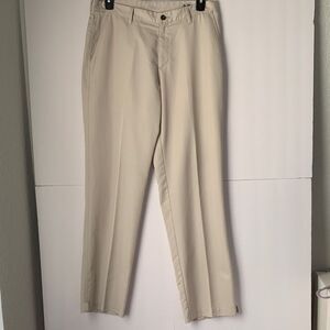NWT Adidas Climalite Golf Men's Tan Lightweight Straight Leg Pants Size 34/34